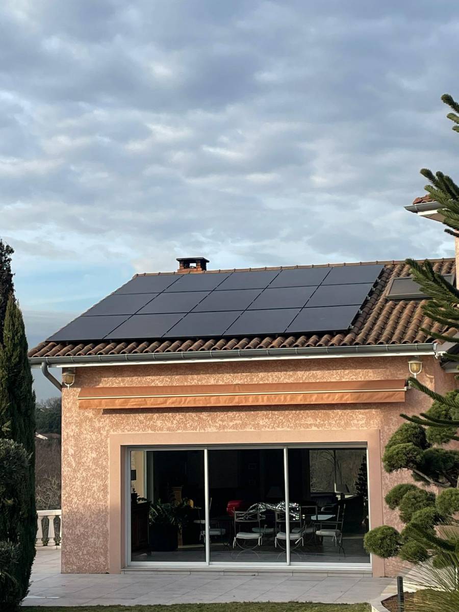 Installation photovoltaïque 7 kWc à La Tour-de-Salvagny