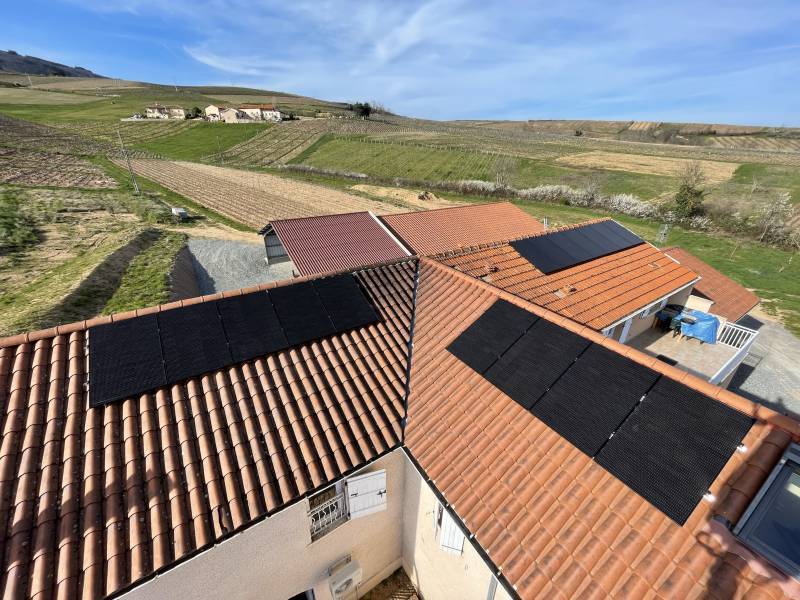 Pose de panneau solaire Sunpower à Lyon et en Rhône Alpes